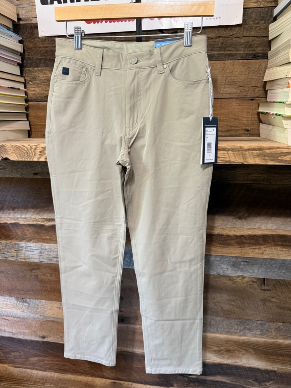 Vineyard Vines Khaki Straight Leg Pants